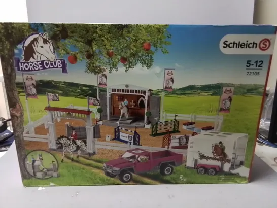 BOXED SCHLEICH HORSE CLUB TOY SET