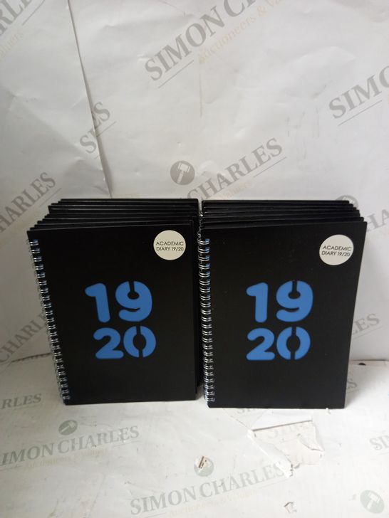 LOT OF APPROX 12 ACADEMIC DIARIES 2019/2020