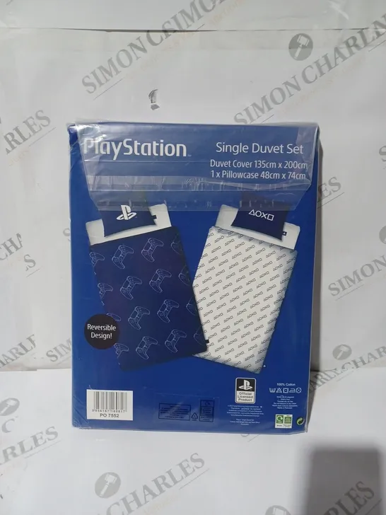 PLAYSTATION SINGLE DUVET SET 