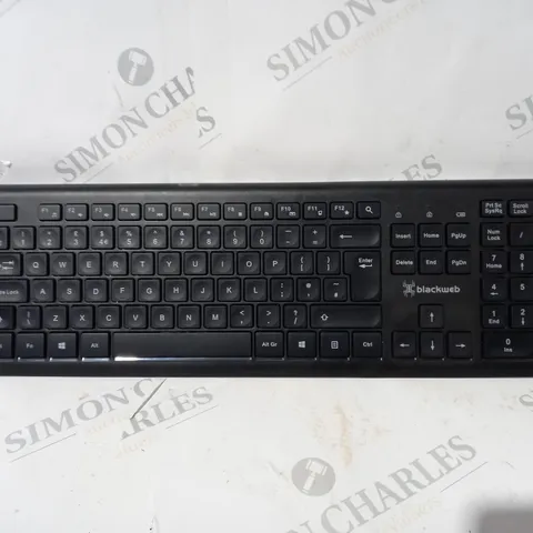 BLACKWEB WIRELESS SILENT KEYBOARD 