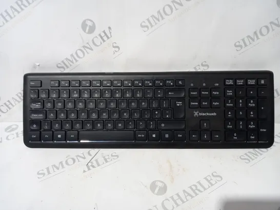 BLACKWEB WIRELESS SILENT KEYBOARD 