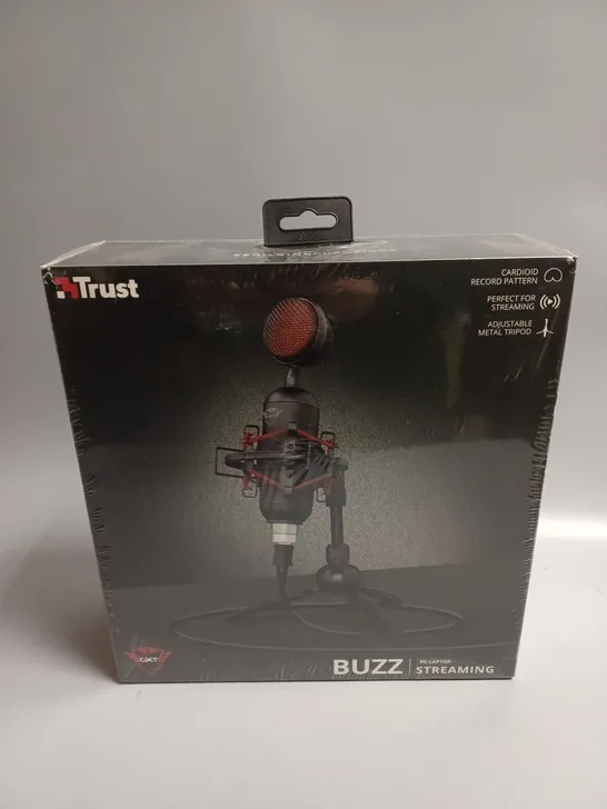 BOXED AND SEALED TRUST GXT BUZZ STREAMING MIC
