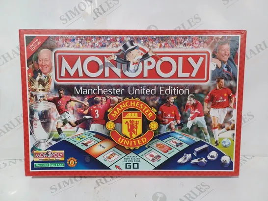 LIMITED EDITION MONOPOLY - MANCHESTER UNITED EDITION