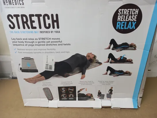 LOT OF 5 BOXED HOMEDICS STRETCH BACK STRETCHING MATS