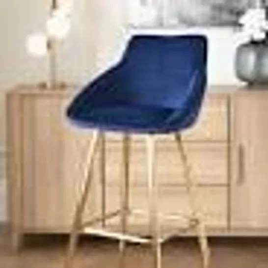 DAHLIA BAR STOOL - NAVY