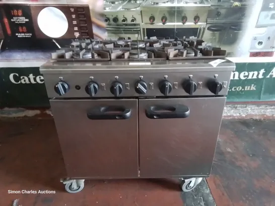 LINCAT 6 BURNER GAS RANGE Model LMR9N