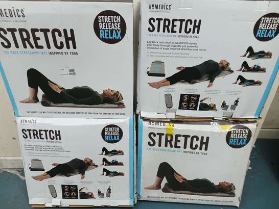 LOT OF 8 HOMEDICS STRETCH BACK STRETCHING MATS