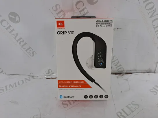 BOXED JBL GRIP 500 WIRELESS SPORT HEADPHONES