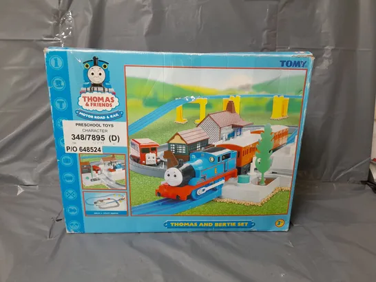 TOMY THOMAS AND BERTIE TRAIN SET