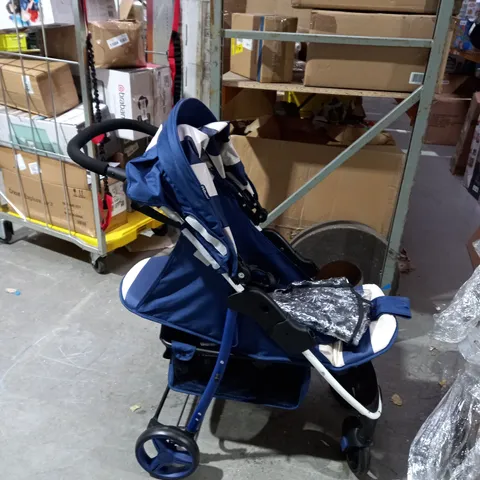BILLIE FAIRERS MB30 BLUE STRIPES PUSHCHAIR (COLLECTION ONLY)