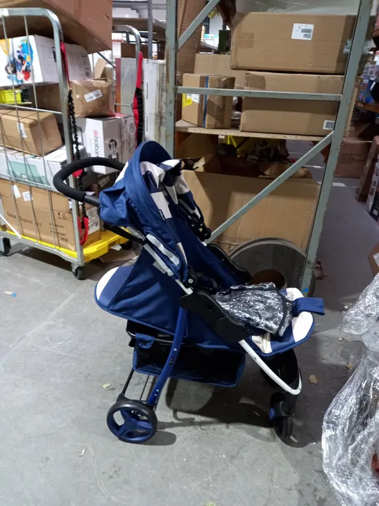 BILLIE FAIRERS MB30 BLUE STRIPES PUSHCHAIR (COLLECTION ONLY) RRP £129.99