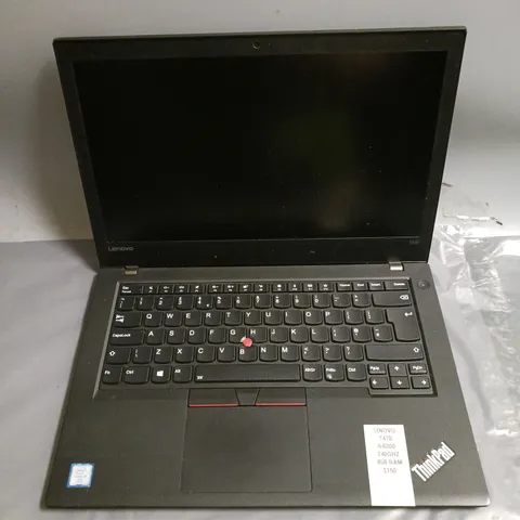 LENOVO THINKPAD T470 LAPTOP IN BLACK