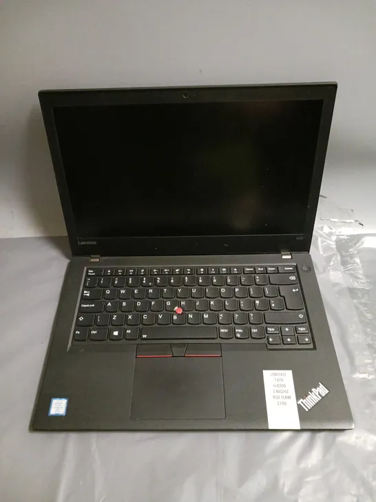 LENOVO THINKPAD T470 LAPTOP IN BLACK