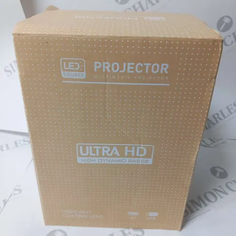 BOXED LED SOURCE PROJECTOR ULTRA HD HIGH DYNAMIC RANGE 