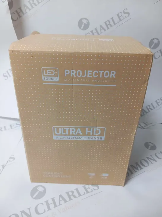 BOXED LED SOURCE PROJECTOR ULTRA HD HIGH DYNAMIC RANGE 
