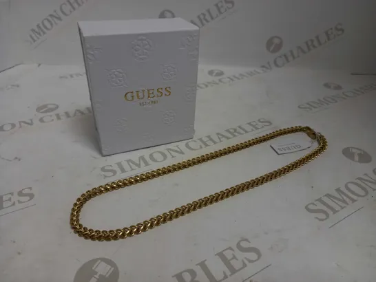 GUESS MY CHAINS CURB NECKLACE - GENTS RRP £59