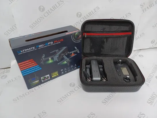 BOXED ULTIMATE PRO GPS PLUS HIGH PERFORMANCE RC FOLDING DRONE