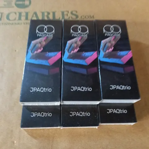 LOT OF 6 SEALED JPAQ-TRIIO PREROLL CASES