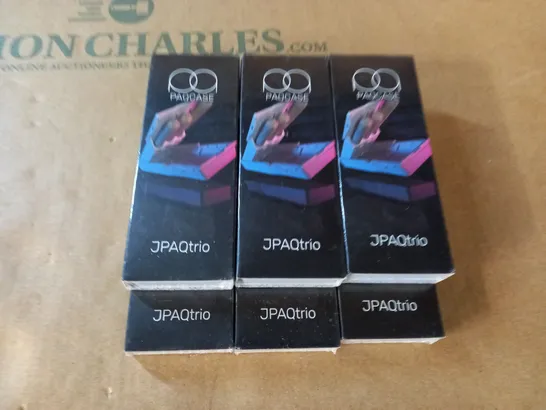 LOT OF 6 SEALED JPAQ-TRIIO PREROLL CASES