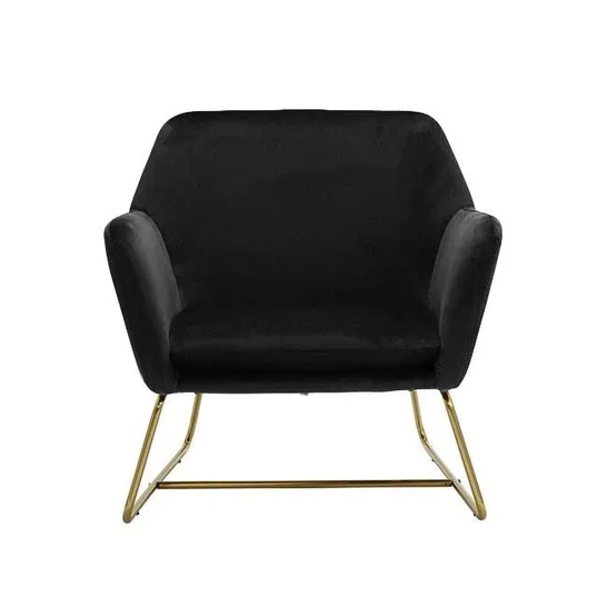 BOXED BEAUX ARMCHAIR BLACK (1 BOX)