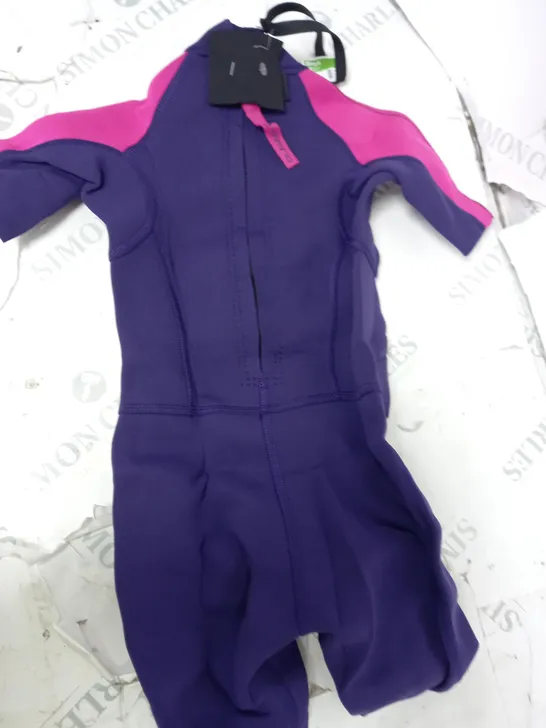 OLAIAN PURPLE & PINK GIRLS WETSUIT - 4 YRS 