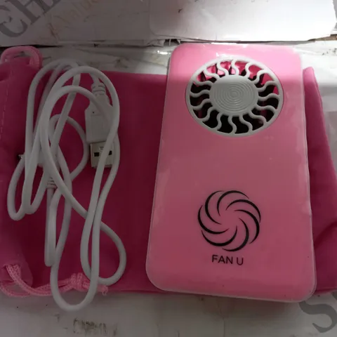 FAN U PORTABLE & RECHARGEABLE FANS 