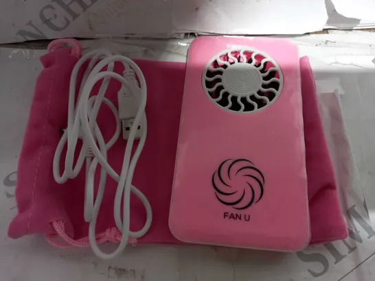 FAN U PORTABLE & RECHARGEABLE FANS 