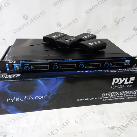 BOXED PYLE VHF WIRELESS SYSTEM PDWM4300