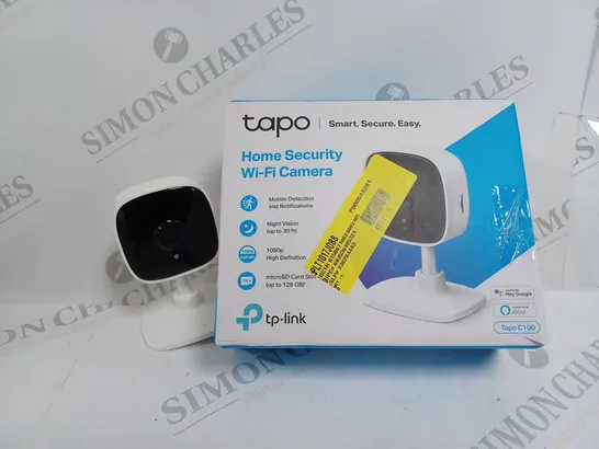 BOXED TAPO HOME SECURITY WI-FI CAMERA