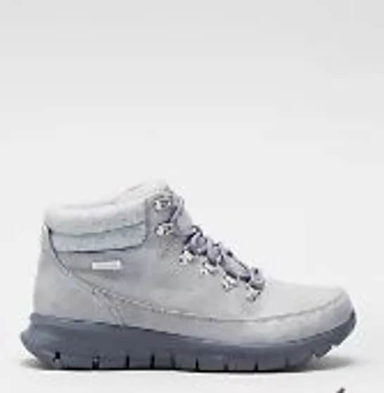 SKECHERS SYNERGY WARM TECH BOOT GREY SIZE 5