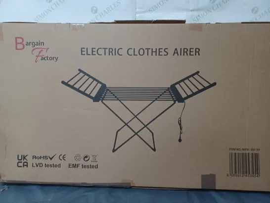 BARGAIN FACTORY ELECTRIC CLOTHES AIRER