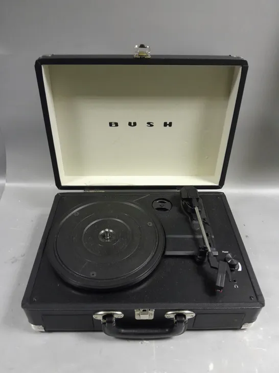 BUSH CLASSIC TURNTABLE IN BLACK 