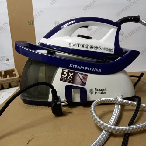 RUSSELL HOBBS STEAM GENERATOR IRON - PURPLE/WHITE