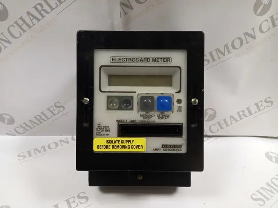 DIGICARD ELECTROCARD METER 