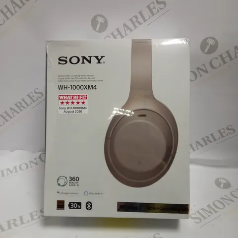 SEALED SONY WH-1000XM4 WIRELESS BLUETOOTH NOISE-CANCELLING HEADPHONES - SILVER