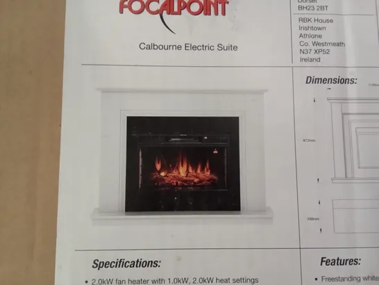 BOXED FOCALPOINT CALBOURNE ELECTRIC SUITE