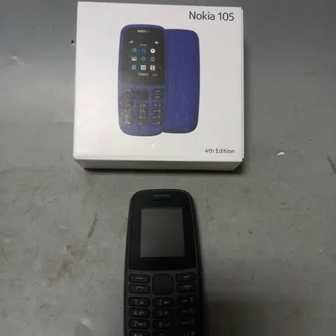 BOXED NOKIA 105 MOBILE PHONE IN BLACK