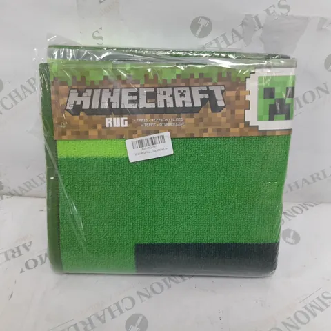 MINECRAFT OFFICIAL RUG IN GREEN/BLACK