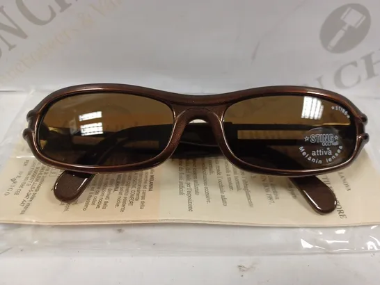 BOX OF APPROX 10 PAIRS OF STING BROWN MELANIN LENSE 6108 SUNGLASSES 