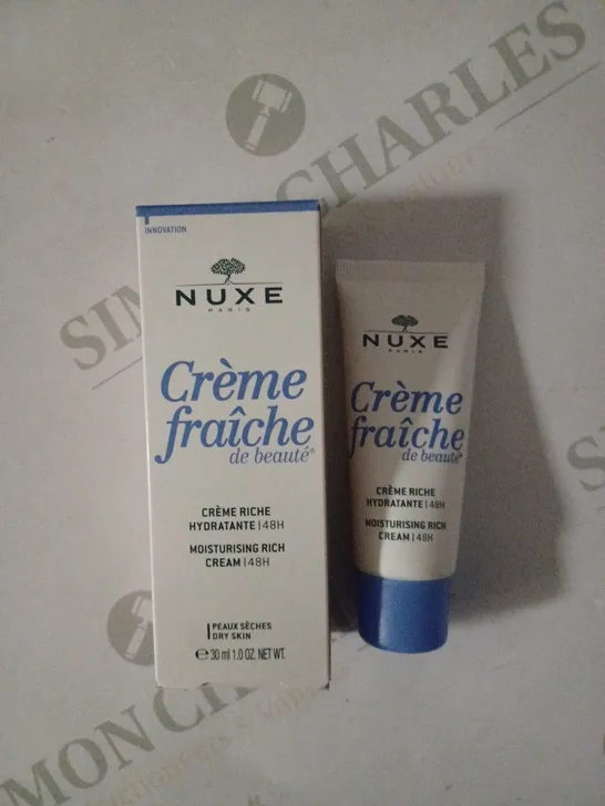 LOT OF 17 ASSORTED NUXE PARIS PRODUCTS TO INCLUDE MOISTURISING CREAM 30ML AND MULTI-CORRECTION GEL CREAM 40ML 