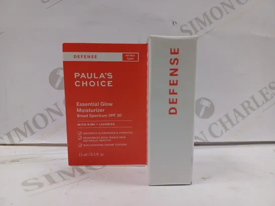 PAULA'S CHOICE-DEFENSE ESSENTIAL GLOW MOISTURIZER 15ML 