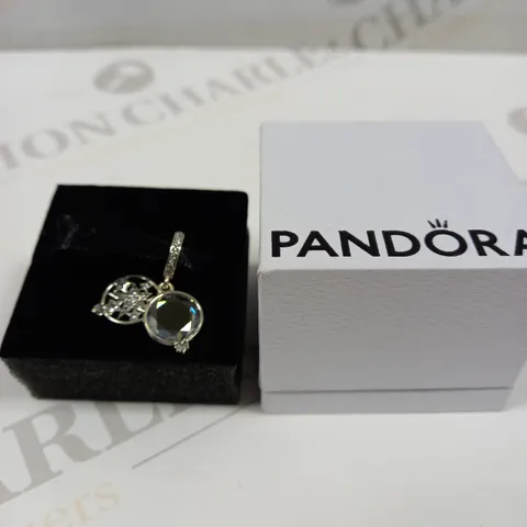 PANDORA SILVER EFFECT STAR CHARM