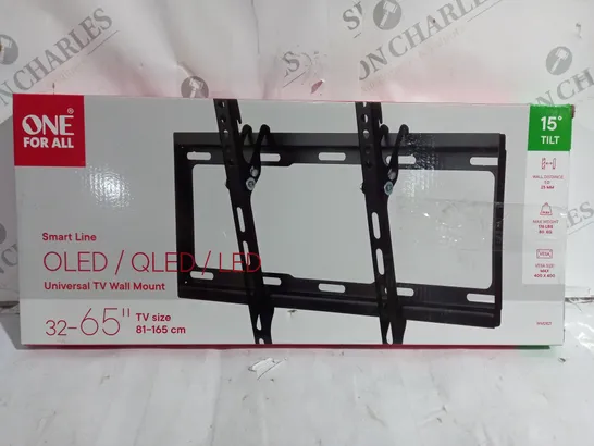 ONE FOR ALL SMART LINE UNIVERSAL WALL MOUNT FO TELEVISIONS 32" TO 65"