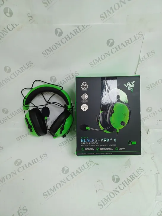 BOXED RAZER BLACKSHARK V2 X WIRED HEADSET 