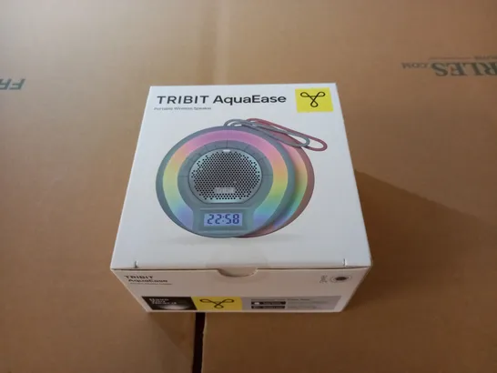 SEALED TRIBIT AQUABASE PORTABLE WIRELESS SPEAKER