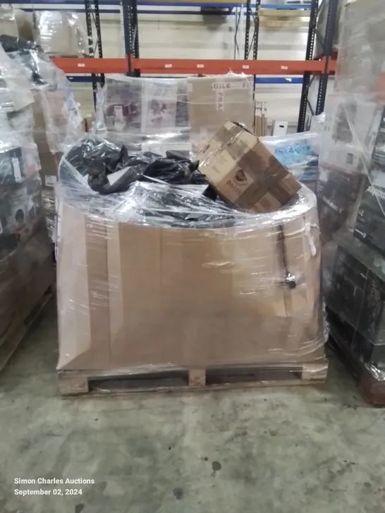 PALLET OF APPROXIMATELY 24 UNPROCESSED RAW RETURN HOUSEHOLD AND ELECTRICAL GOODS TO INCLUDE;