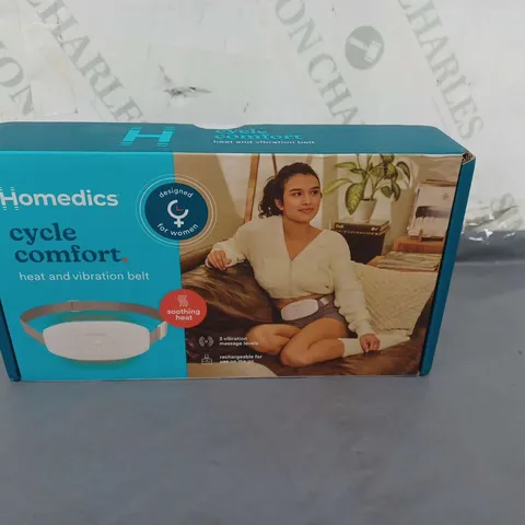 HOMEDICS CYCLE COMFORT HEAT AND VIBRATION BELT