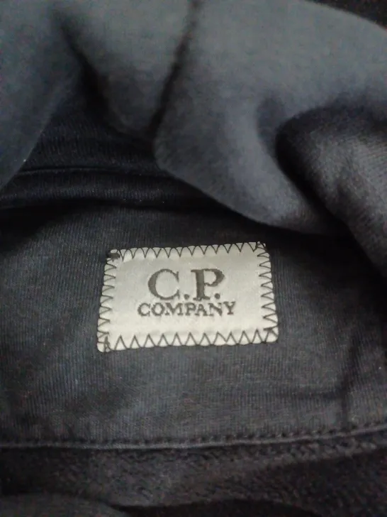 CP COMPANY NAVY BLUE HOODIE SIZE S