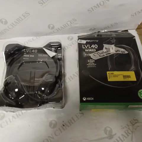 BOXED PDP GAMING LVL40 WIRED STEREO GAMING HEADSET - XBOX