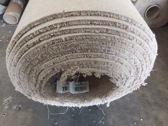 ROLL OF QUALITY COUNTY MEAD TWIST DEVON HEATHER CARPET 5 × 8.58M